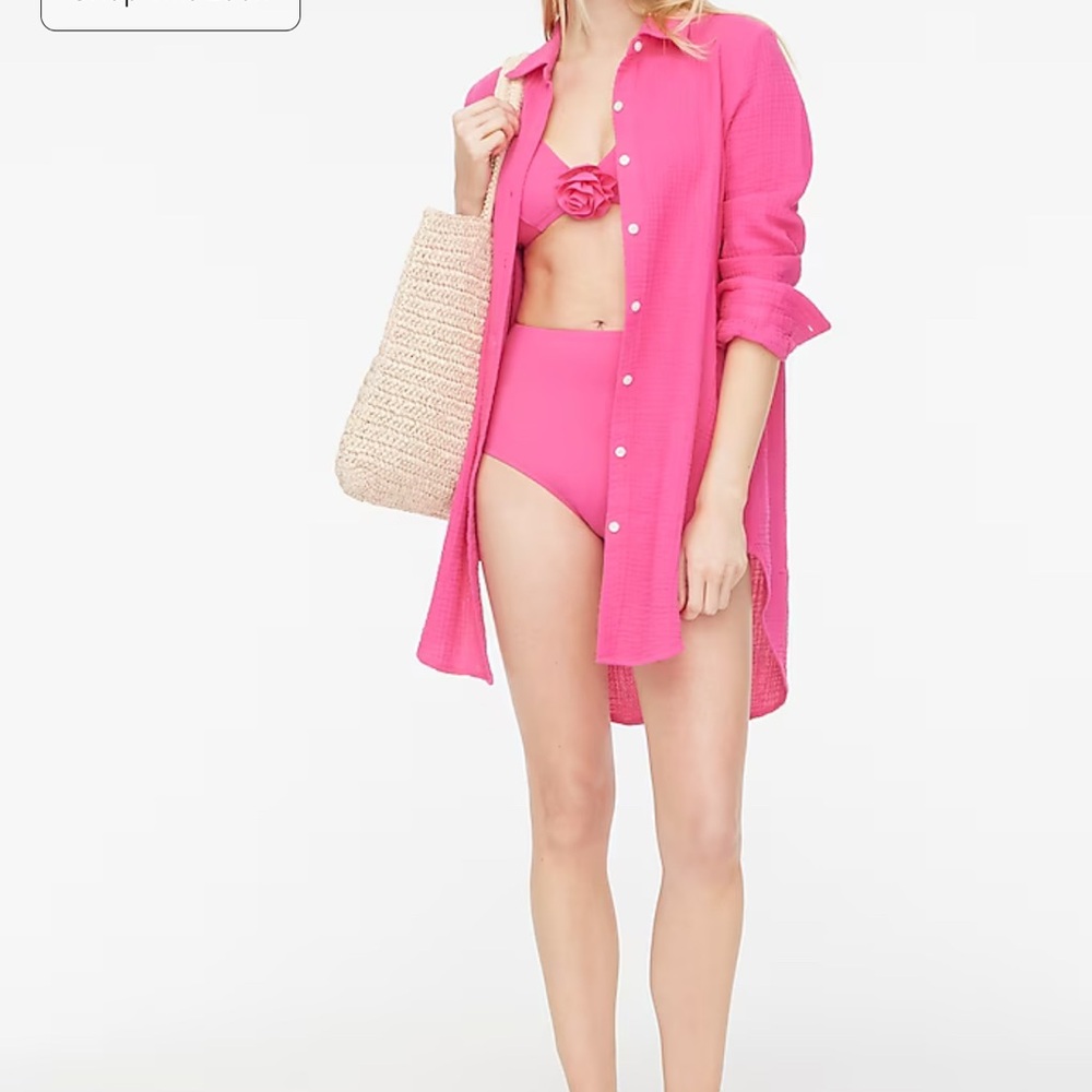 J. Crew Factory Pink Bikini Swimwear